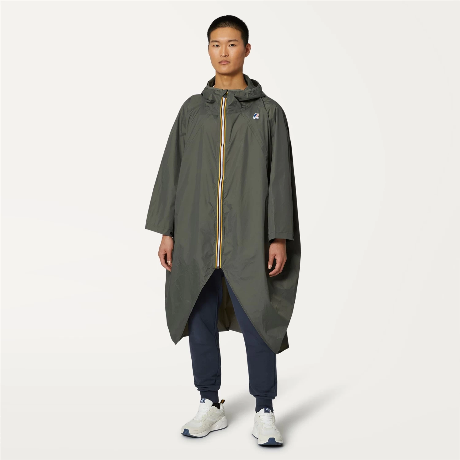 LE VRAI 3.0 RENNES - Jackets - PONCHO - Unisex - GREEN BLACKISH - immagine 4