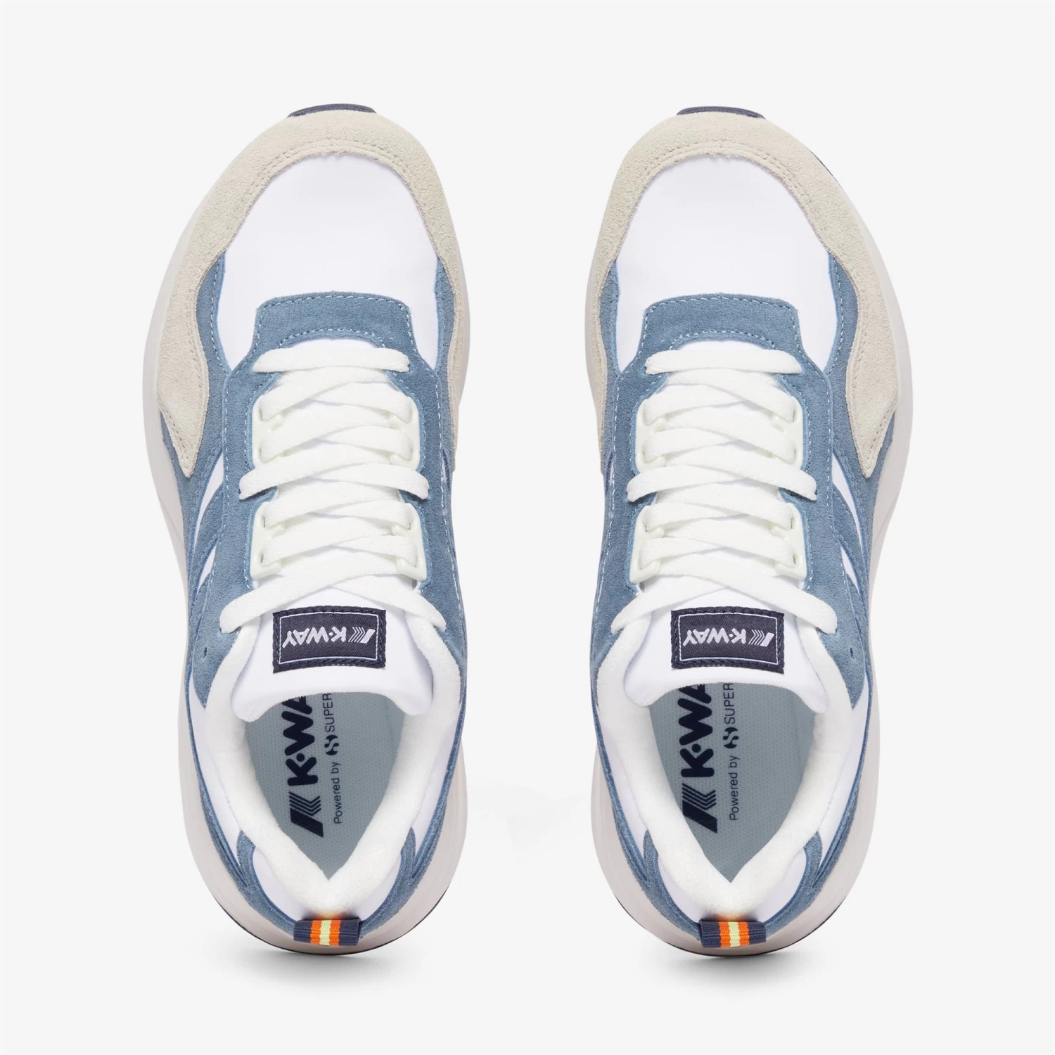 TRAINING 3.0 LACES - Sport Shoes - Low Cut - Unisex - WHITE-AZURE BLIZZARD-BEIGE LT-BLUE DEPTH - immagine 4