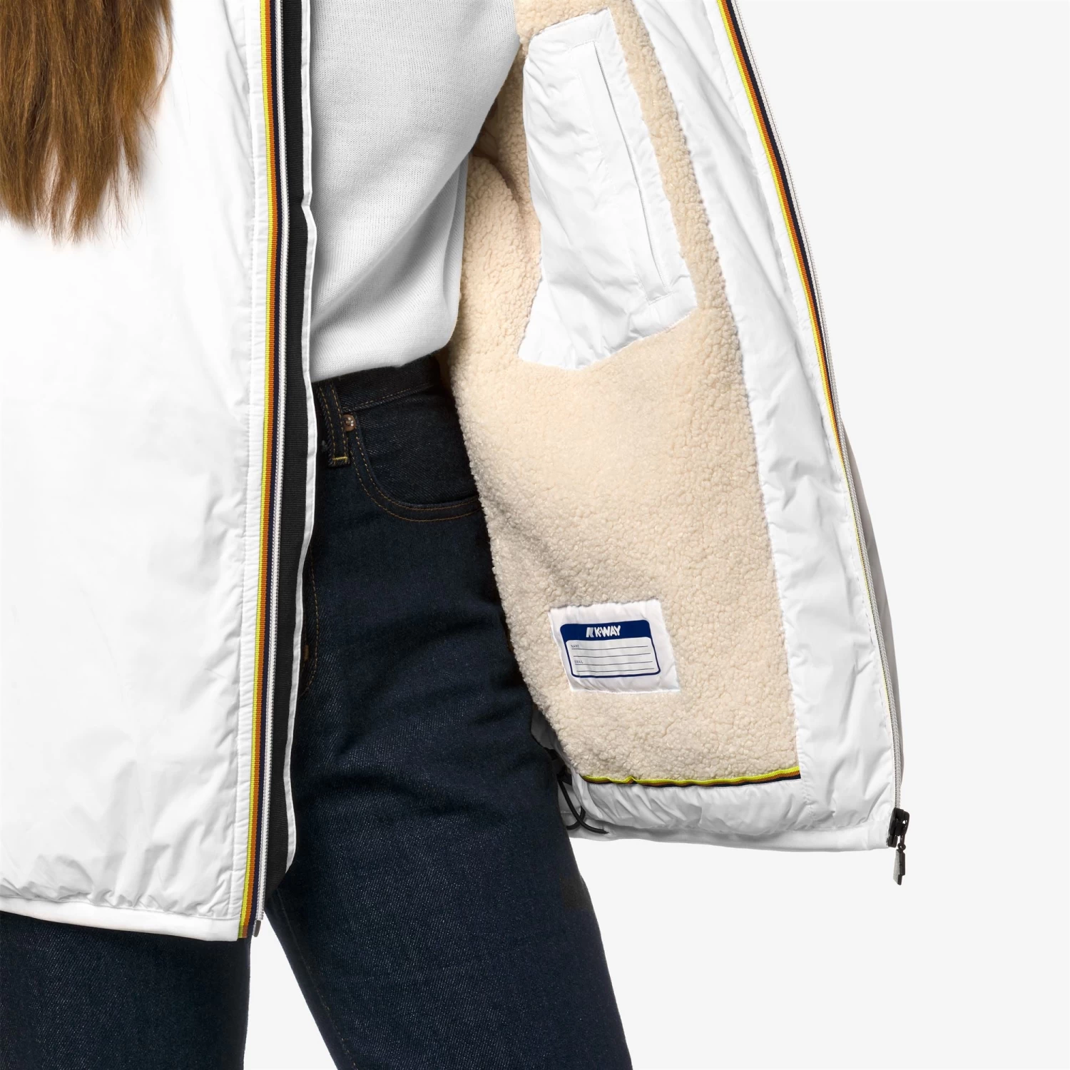 LE VRAI 3.0 CLAUDE ORSETTO - Jackets - Mid - Unisex - WHITE - immagine 3