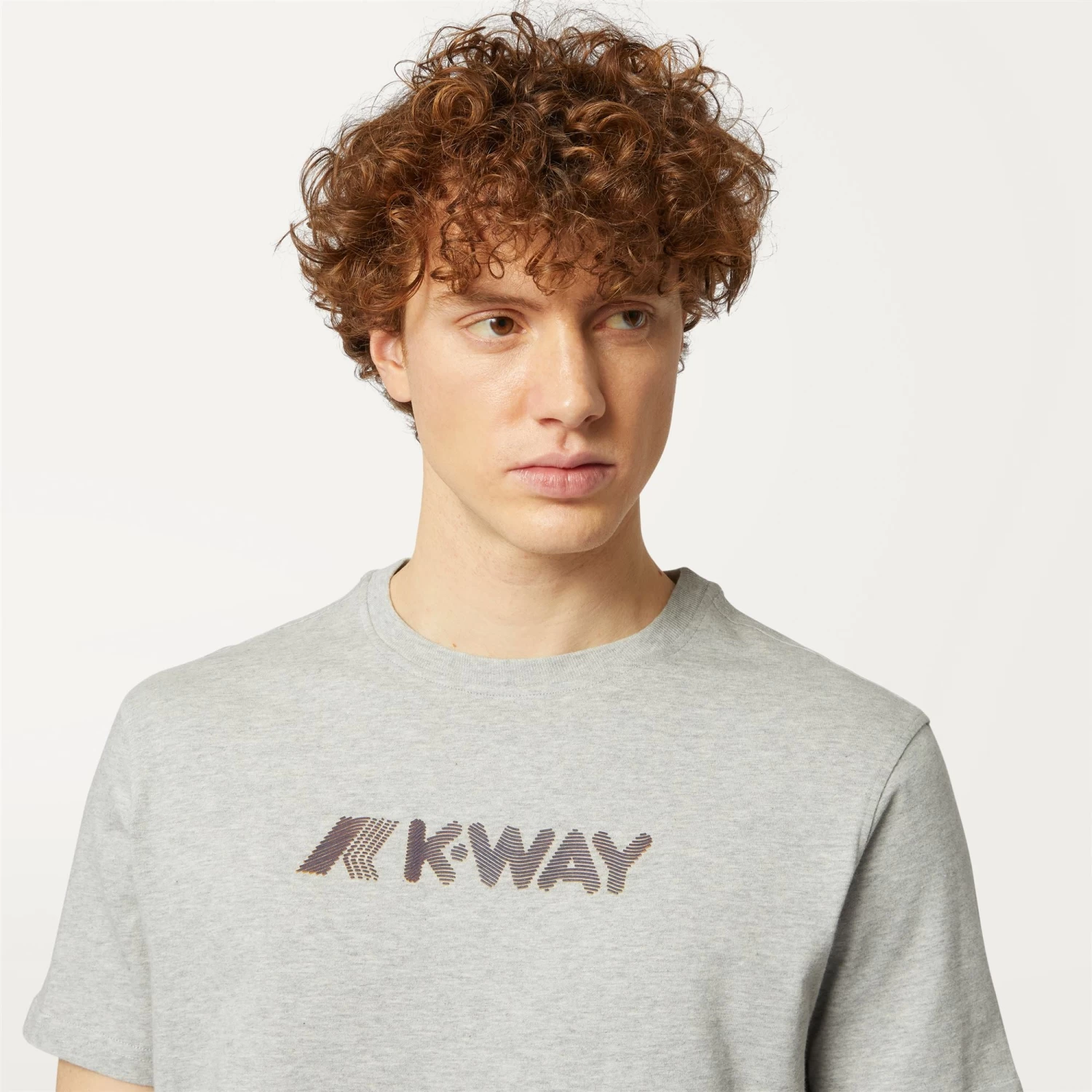 ELLIOT 3D STRIPES LOGO - T-ShirtsTop - T-Shirt - Man - GREY MEL - immagine 2