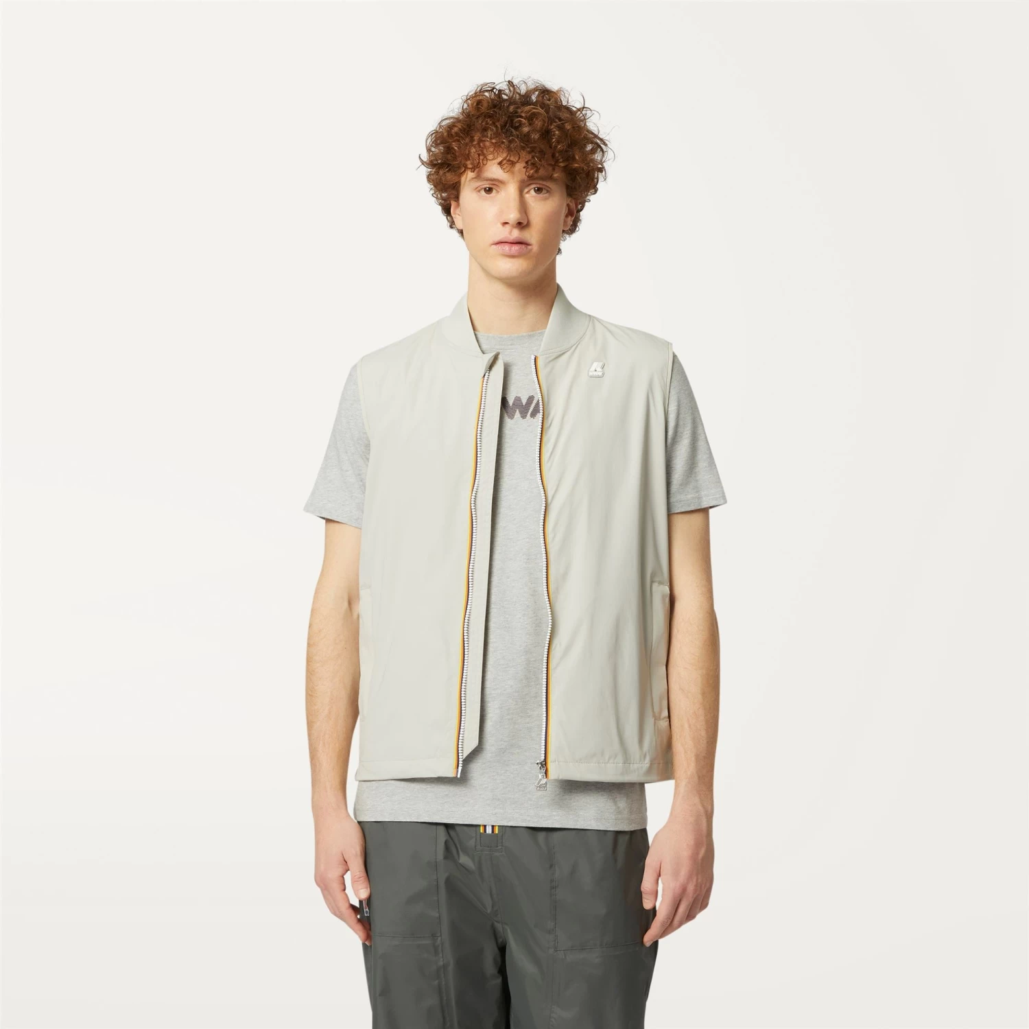 ELLIOT 3D STRIPES LOGO - T-ShirtsTop - T-Shirt - Man - GREY MEL - immagine 3