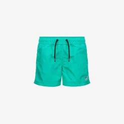 P. LE VRAI OLIVIER - Bathing Suits - Swimming Trunk - Boy - GREEN MARINE