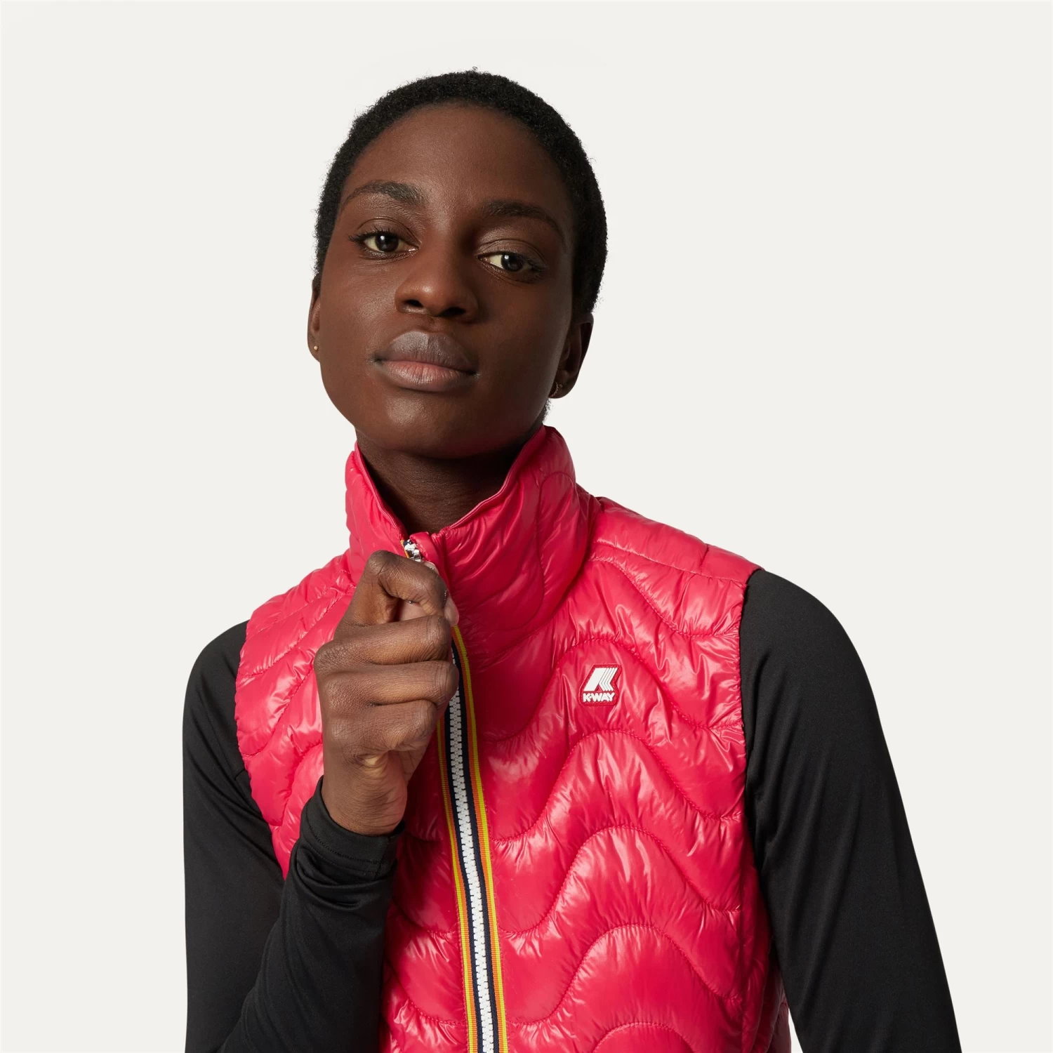 VIOLE QUILTED WARM - Jackets - Short - Woman - RED BERRY - immagine 2