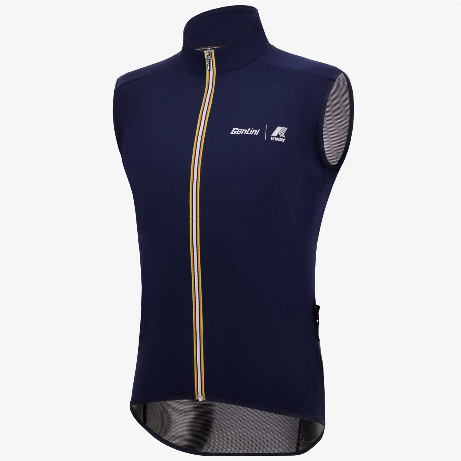 NIMBUS - SANTINI X K-WAY - Jackets - Vest - Unisex - BLUE DEPTH - immagine 2
