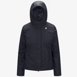 LILY MICRO RIPSTOP MARMOTTA - Jackets - Short - Woman - BLUE D-BLUE A