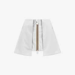 SHOKIEL POCKETS BONDED JERSEY - Skirts - Short - Woman - WHITE-GREY
