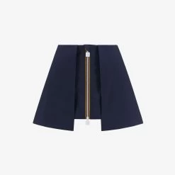SHOKIEL POCKETS BONDED JERSEY - Skirts - Short - Woman - BLUE MD COBALT-GREY
