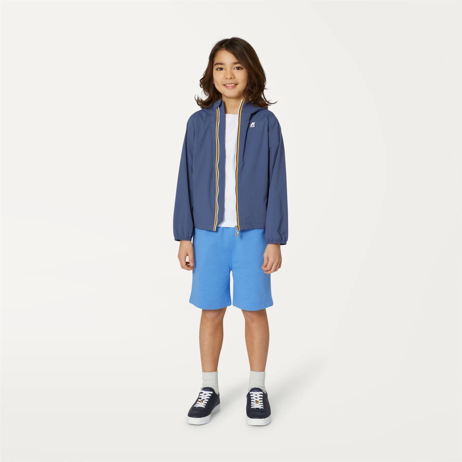 P. JACK STRETCH NYLON JERSEY - Jackets - Short - Boy - BLUE INDIGO - immagine 3