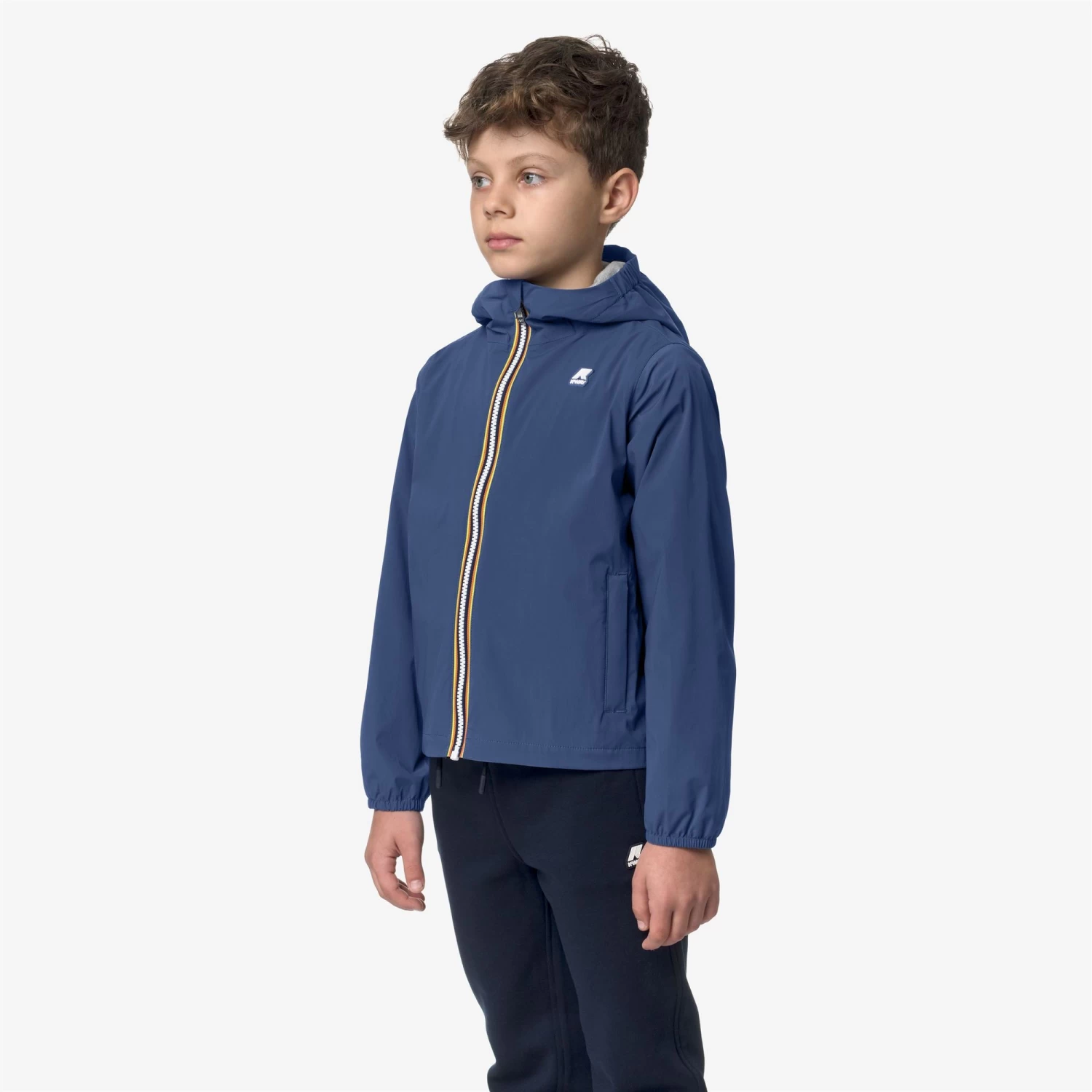 P. JACK STRETCH NYLON JERSEY - Jackets - Short - Boy - BLUE FIORD - immagine 4