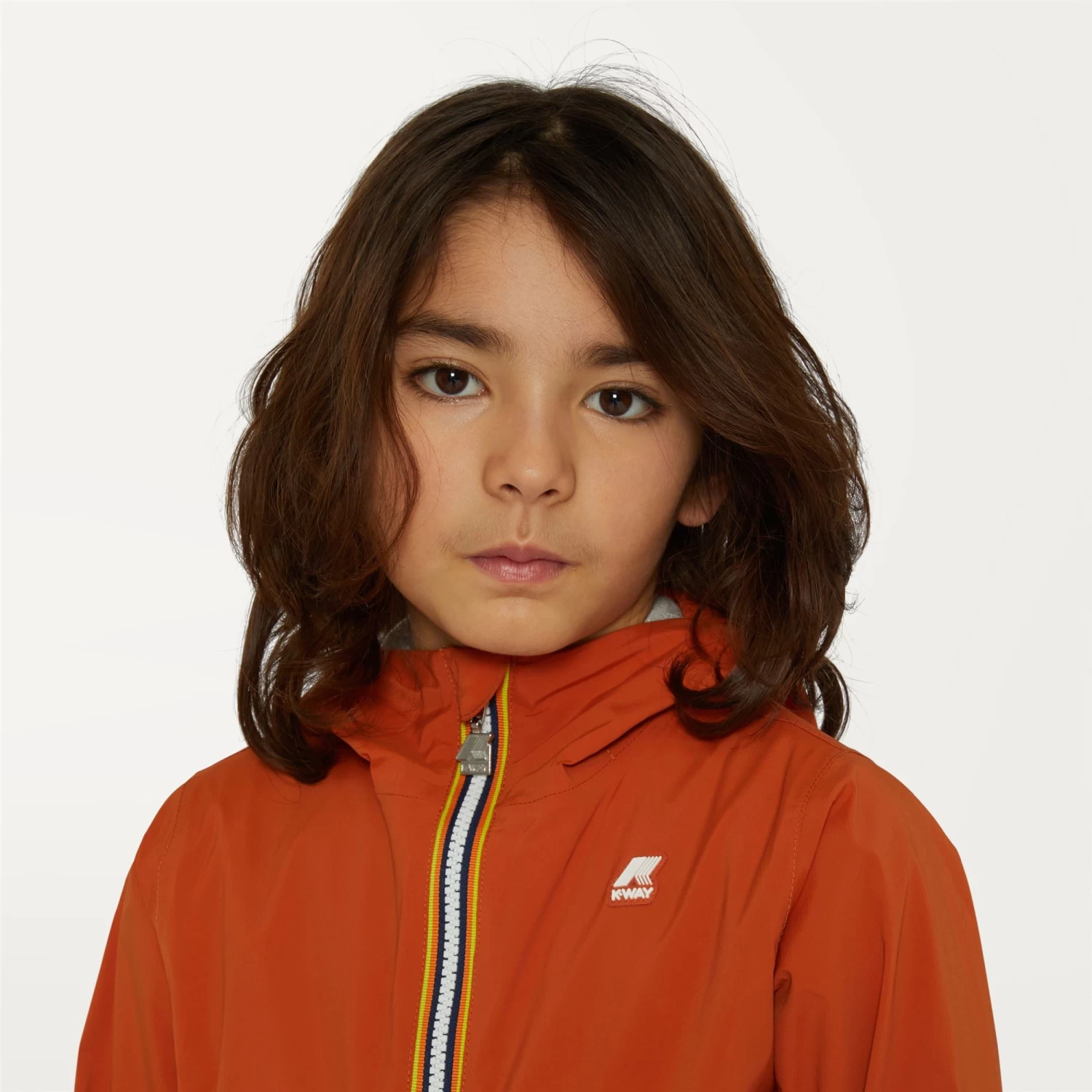 P. JACK STRETCH NYLON JERSEY - Jackets - Short - Boy - ORANGE COPPER - immagine 2