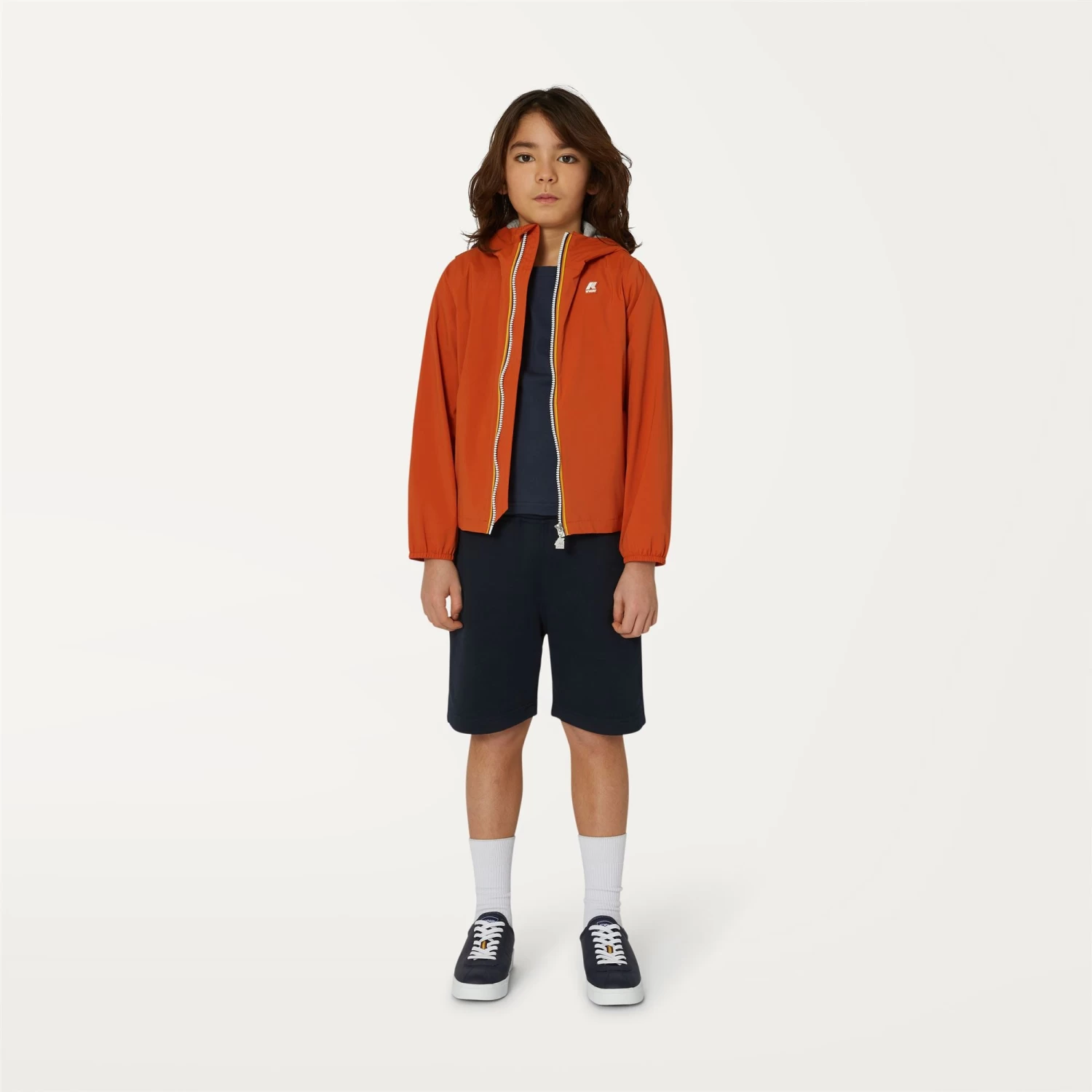 P. JACK STRETCH NYLON JERSEY - Jackets - Short - Boy - ORANGE COPPER - immagine 3