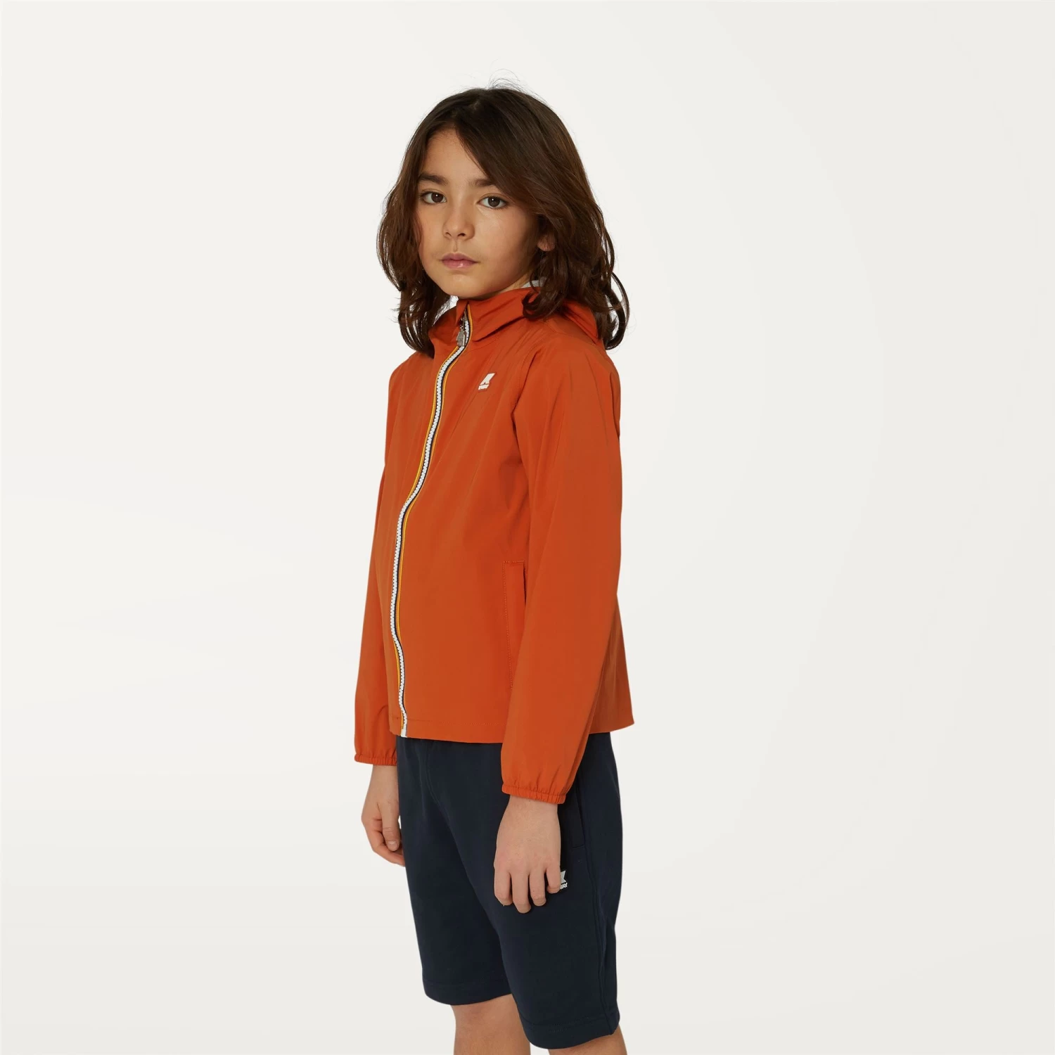 P. JACK STRETCH NYLON JERSEY - Jackets - Short - Boy - ORANGE COPPER - immagine 4