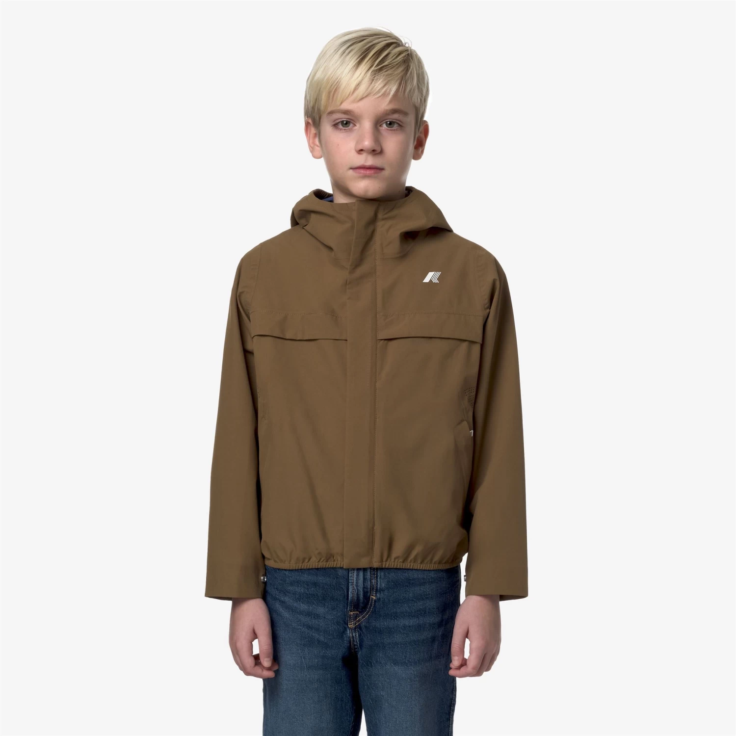 P. ARNAUD ECO SD CONTRAST - Jackets - Short - Boy - BROWN C-BLUE F - immagine 3