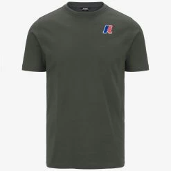 ODOM LF - T-ShirtsTop - T-Shirt - Unisex - GREEN BLACKISH