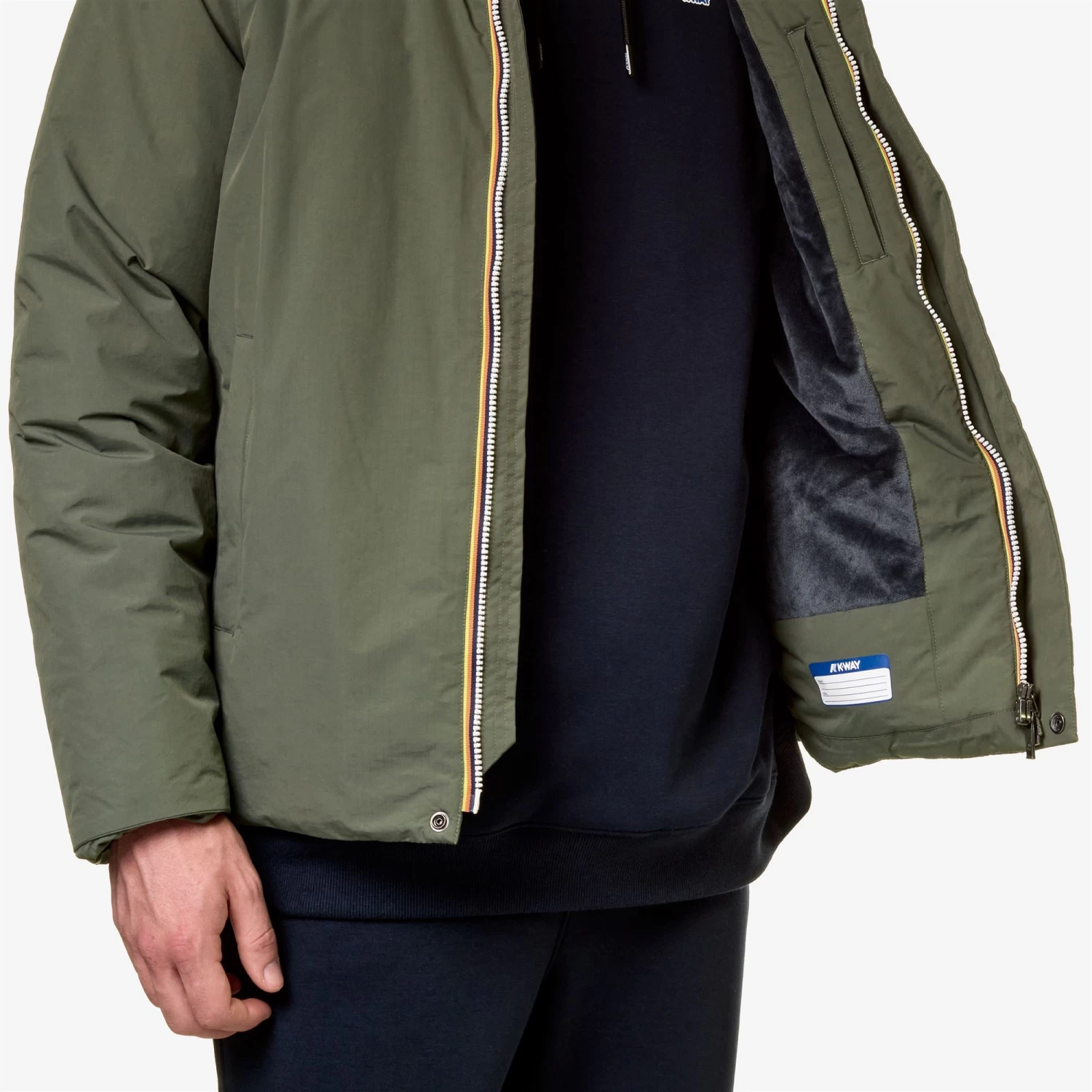 JACK RIPSTOP MARMOTTA - Jackets - Short - Man - GREEN B-BLUE A - immagine 2