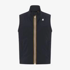 P. VALEN STRETCH NYLON JERSEY - Jackets - Vest - Boy - BLUE DEPTH