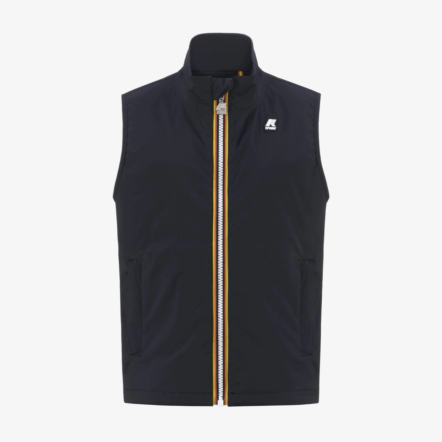 P. VALEN STRETCH NYLON JERSEY - Jackets - Vest - Boy - BLUE DEPTH