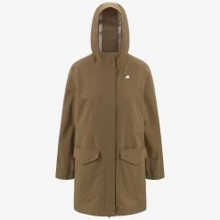 MIRELLE COTTON FEEL - Jackets - Short - Woman - BROWN CORDA