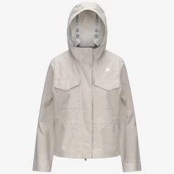 IVETTE COTTON FEEL - Jackets - Mid - Woman - BEIGE LT