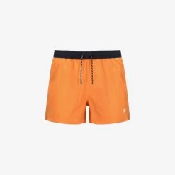 HAZEL BICOLOR - Bathing Suits - Swimming Trunk - Man - ORANGE M-BLUE D