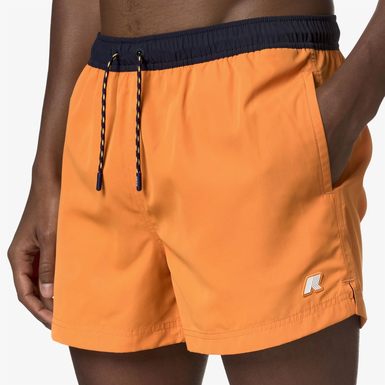 HAZEL BICOLOR - Bathing Suits - Swimming Trunk - Man - ORANGE M-BLUE D - immagine 2