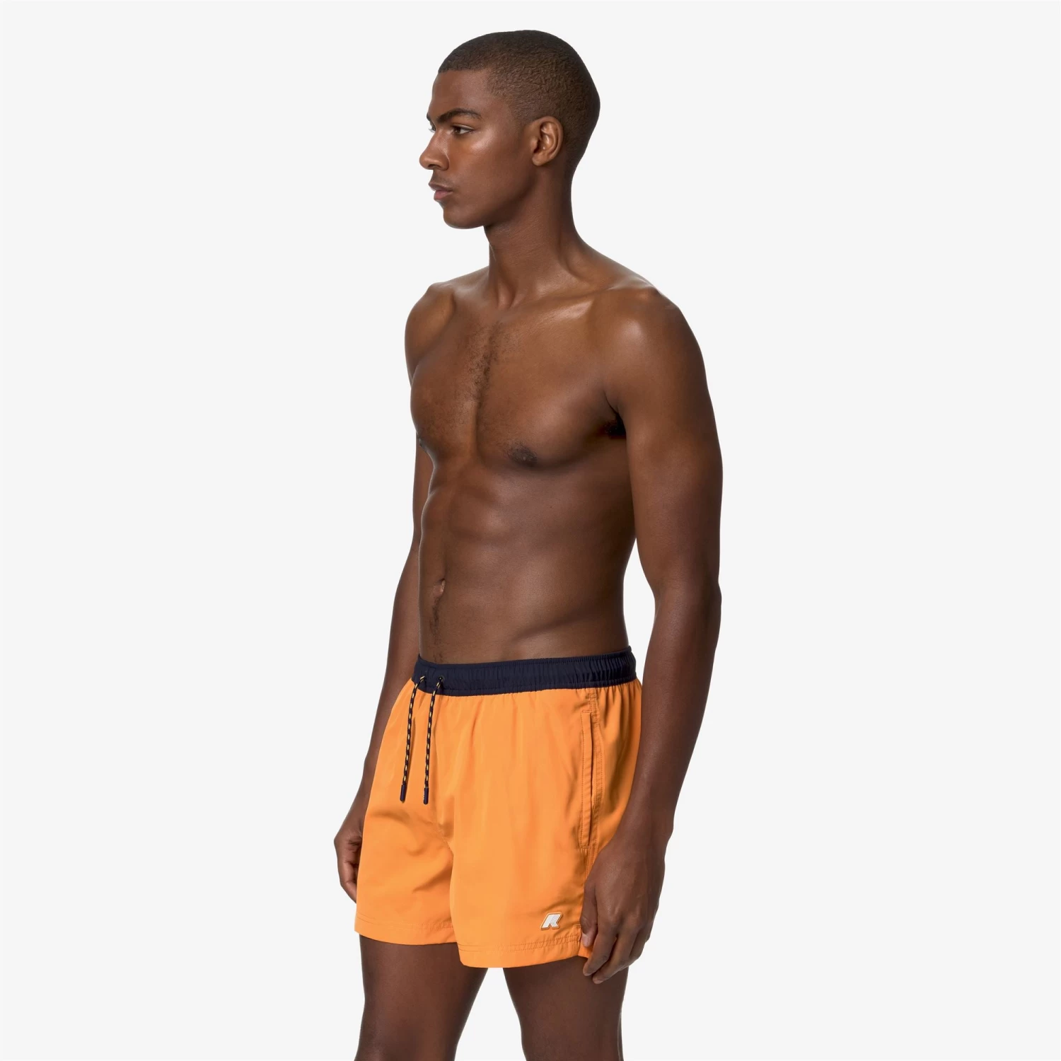 HAZEL BICOLOR - Bathing Suits - Swimming Trunk - Man - ORANGE M-BLUE D - immagine 4