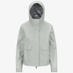 SARTHE LINEN BLEND 2L - Jackets - Short - Woman - GREY SAGE-SILVER