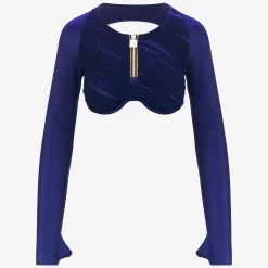 CHANTY - Bathing Suits - Bra - Woman - BLUE SURF