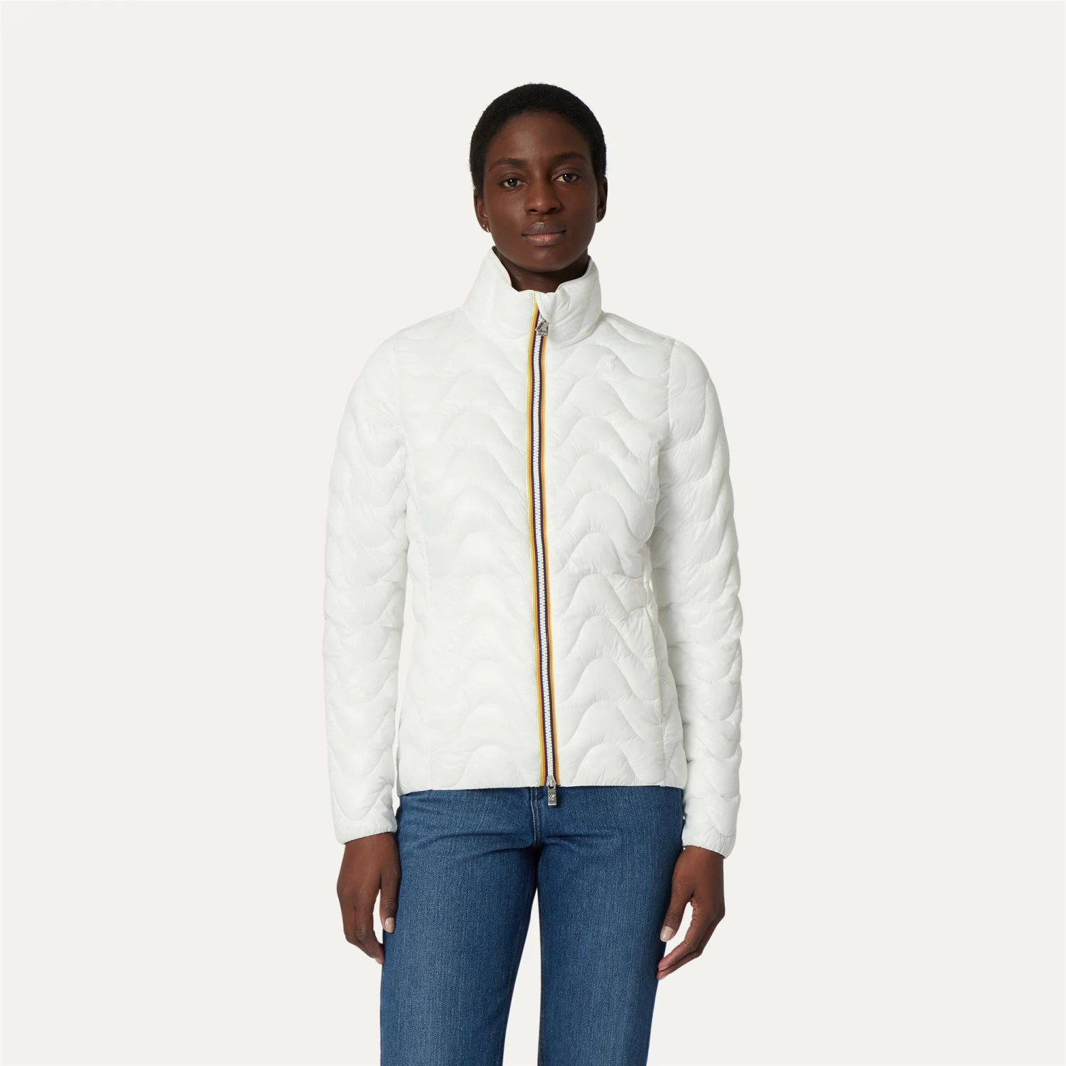 VIOLETTE QUILTED WARM - Jackets - Short - Woman - WHITE - immagine 3