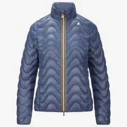 VIOLETTE QUILTED WARM - Jackets - Short - Woman - BLUE INDIGO
