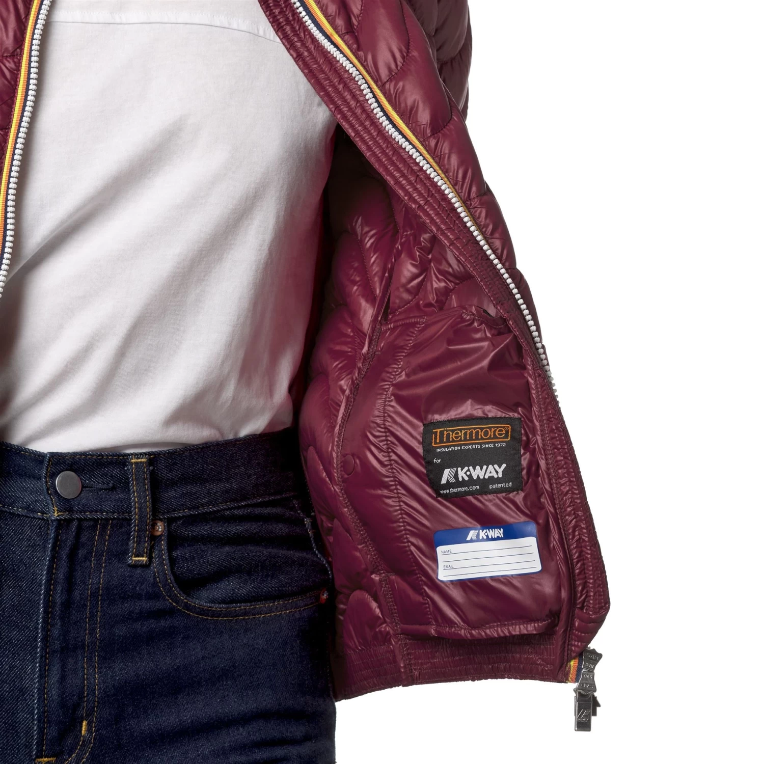 VIOLETTE QUILTED WARM - Jackets - Short - Woman - RED DK - immagine 2