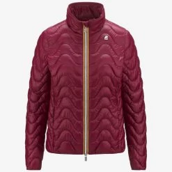 VIOLETTE QUILTED WARM - Jackets - Short - Woman - RED DK