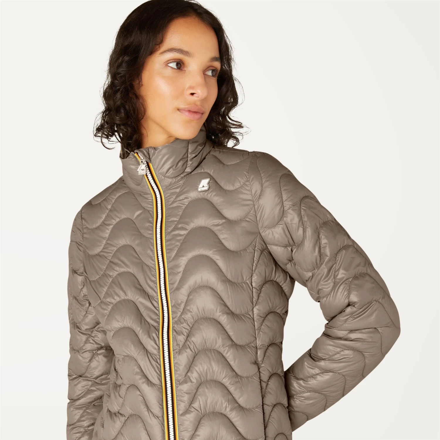 VIOLETTE QUILTED WARM - Jackets - Short - Woman - BEIGE TAUPE - immagine 2