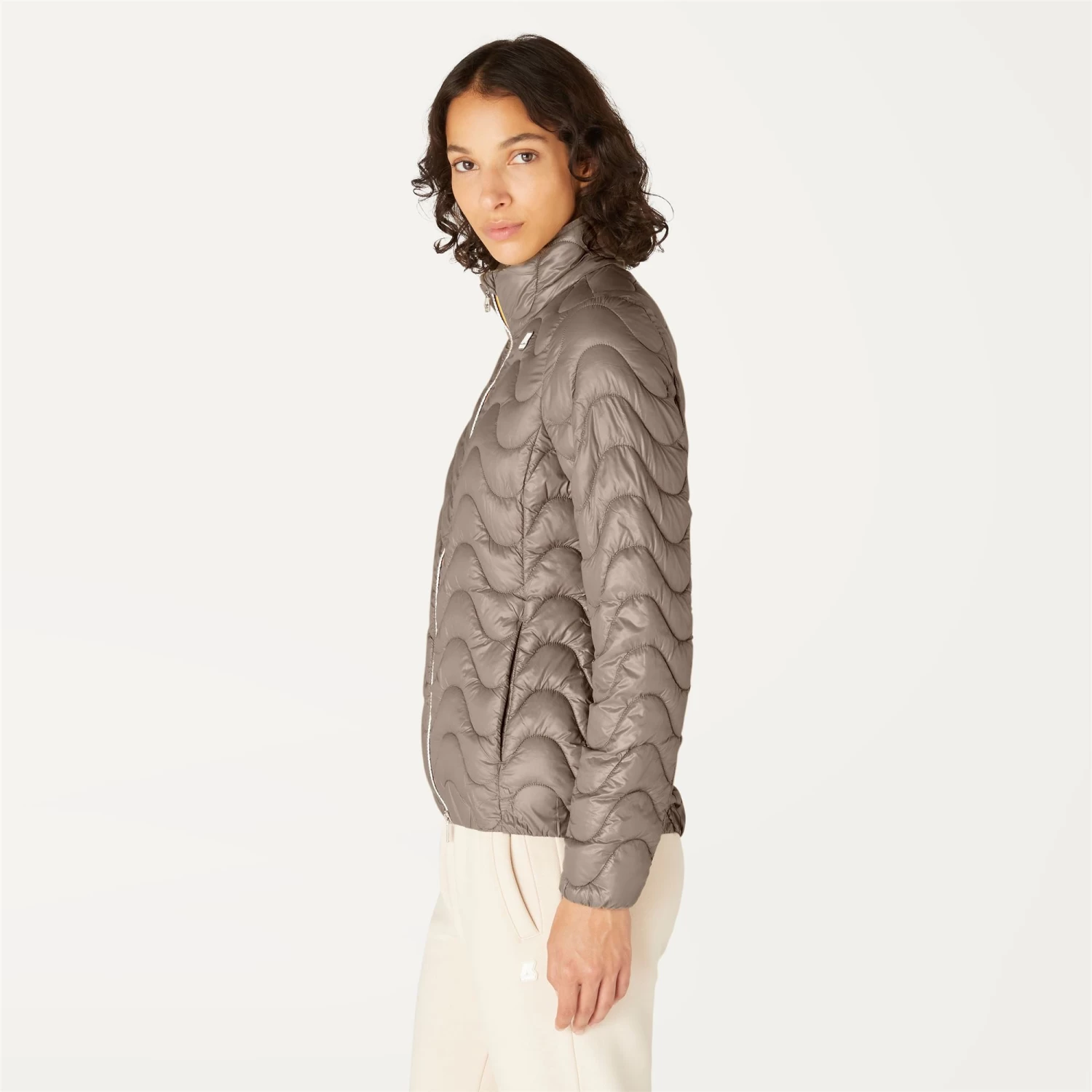VIOLETTE QUILTED WARM - Jackets - Short - Woman - BEIGE TAUPE - immagine 4