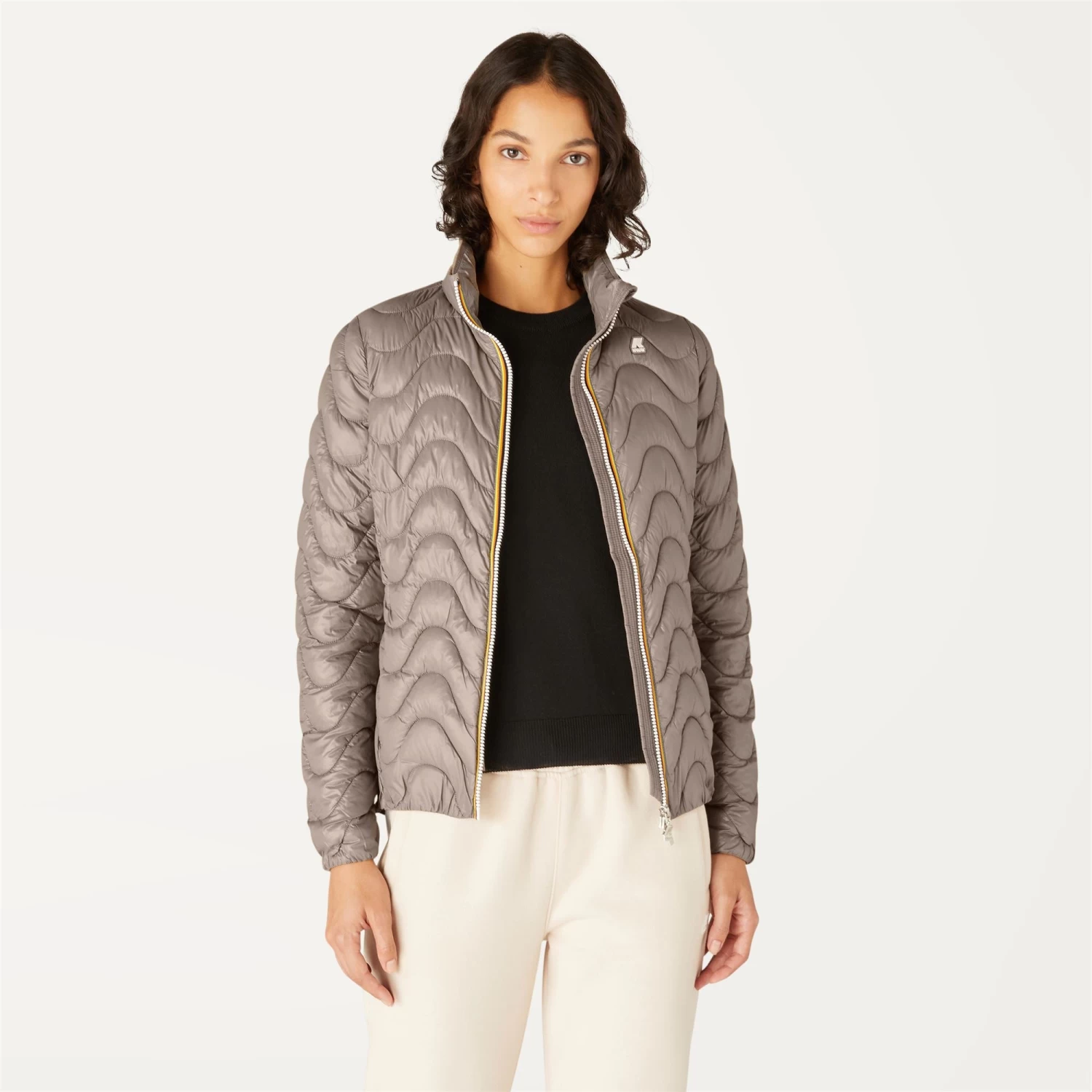 VIOLETTE QUILTED WARM - Jackets - Short - Woman - BEIGE TAUPE - immagine 3
