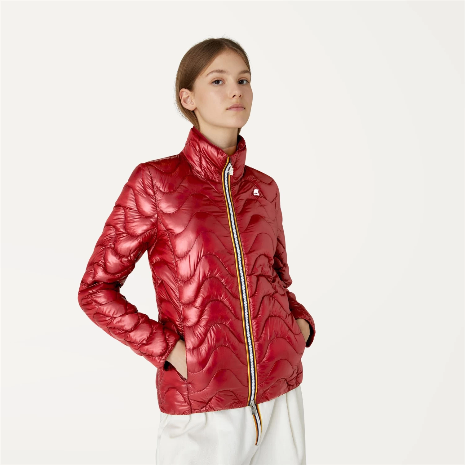 VIOLETTE QUILTED WARM - Jackets - Short - Woman - RED DK TOMATO - immagine 2