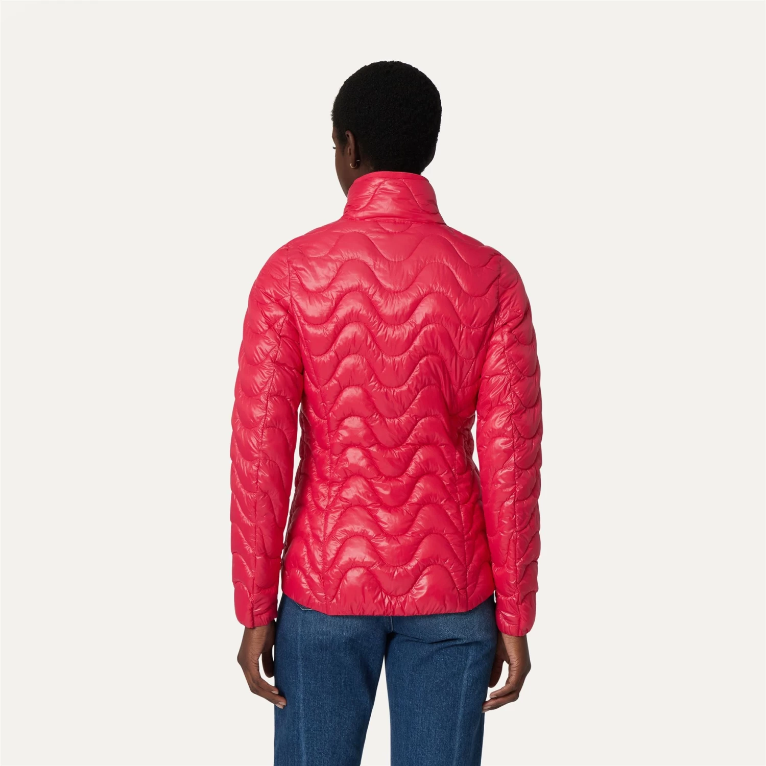 VIOLETTE QUILTED WARM - Jackets - Short - Woman - RED BERRY - immagine 5