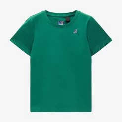 P. LE VRAI 3.0 EDOUARD - T-ShirtsTop - T-Shirt - Kid Unisex - GREEN