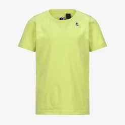 P. LE VRAI 3.0 EDOUARD - T-ShirtsTop - T-Shirt - Kid Unisex - GREEN CELERY