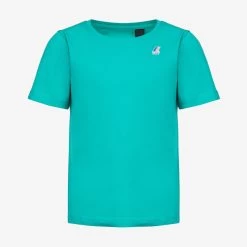 P. LE VRAI 3.0 EDOUARD - T-ShirtsTop - T-Shirt - Kid Unisex - GREEN MARINE