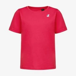 P. LE VRAI 3.0 EDOUARD - T-ShirtsTop - T-Shirt - Kid Unisex - RED BERRY