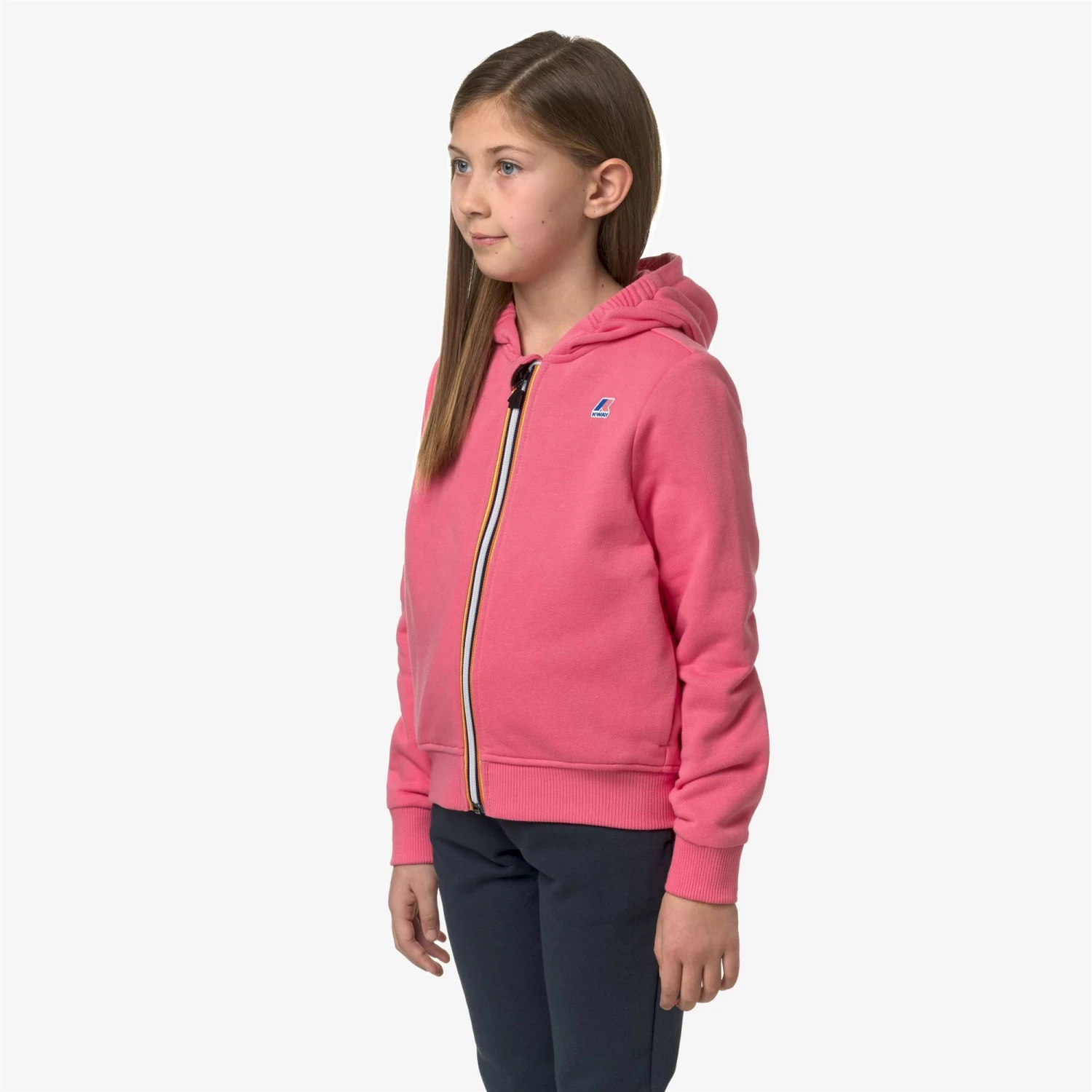 P. LE VRAI ARNEL POLY COTTON - Fleece - Jacket - Kid Unisex - PINK MD - immagine 4
