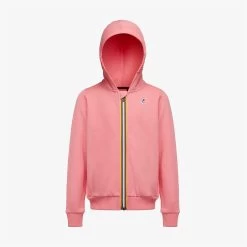 P. LE VRAI ARNEL POLY COTTON - Fleece - Jacket - Kid Unisex - PINK MD