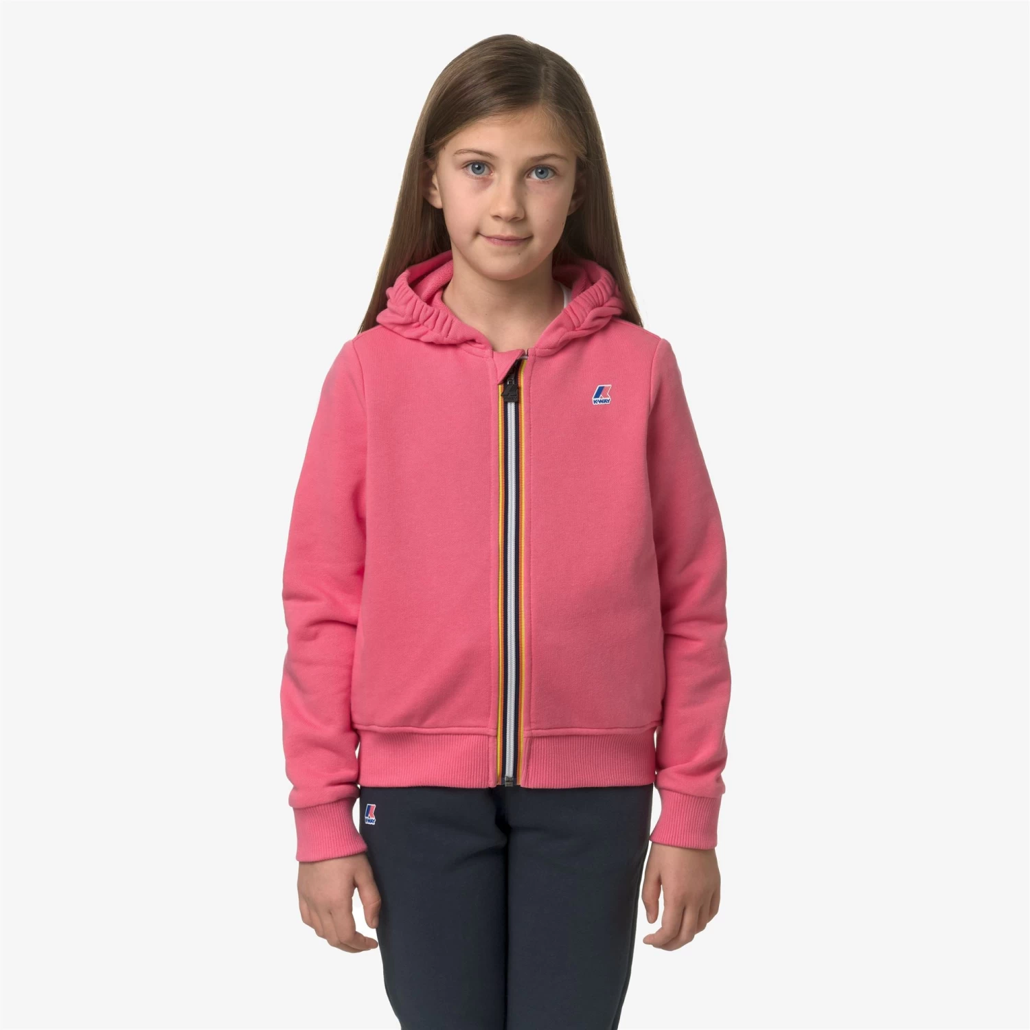 P. LE VRAI ARNEL POLY COTTON - Fleece - Jacket - Kid Unisex - PINK MD - immagine 3