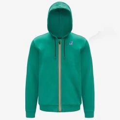 LE VRAI ARNEL POLY COTTON - Fleece - Jacket - Unisex - GREEN