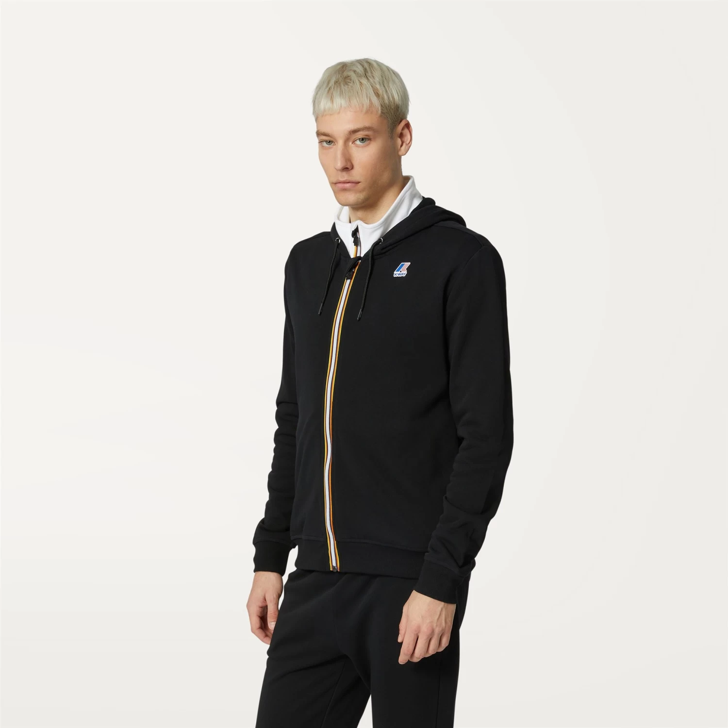 LE VRAI ARNEL POLY COTTON - Fleece - Jacket - Unisex - BLACK PURE - immagine 4