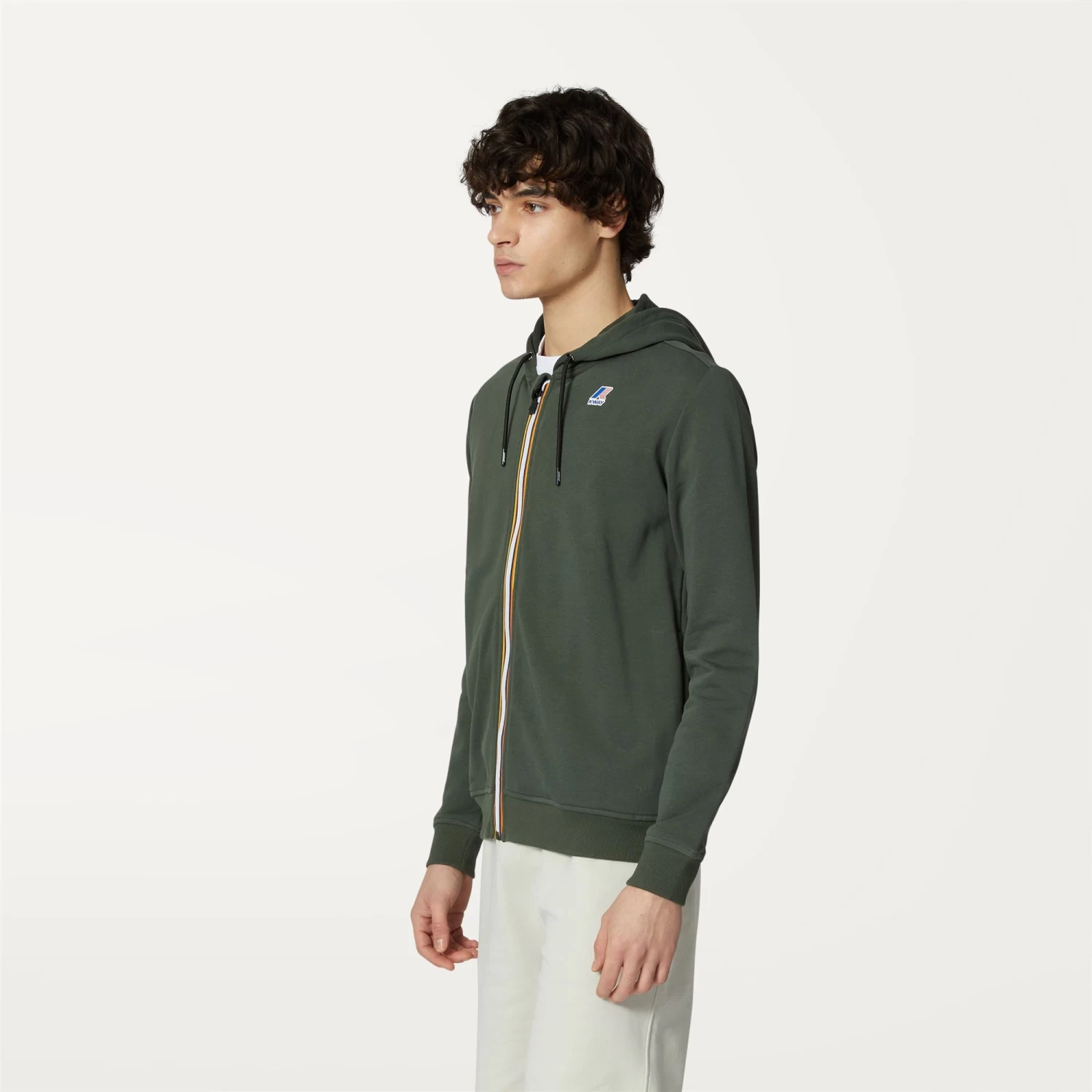 LE VRAI ARNEL POLY COTTON - Fleece - Jacket - Unisex - GREEN BLACKISH - immagine 4