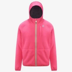 BEAU ST FUR BONDED - Fleece - Jacket - Unisex - FUCHSIAMAG-GREYSMK