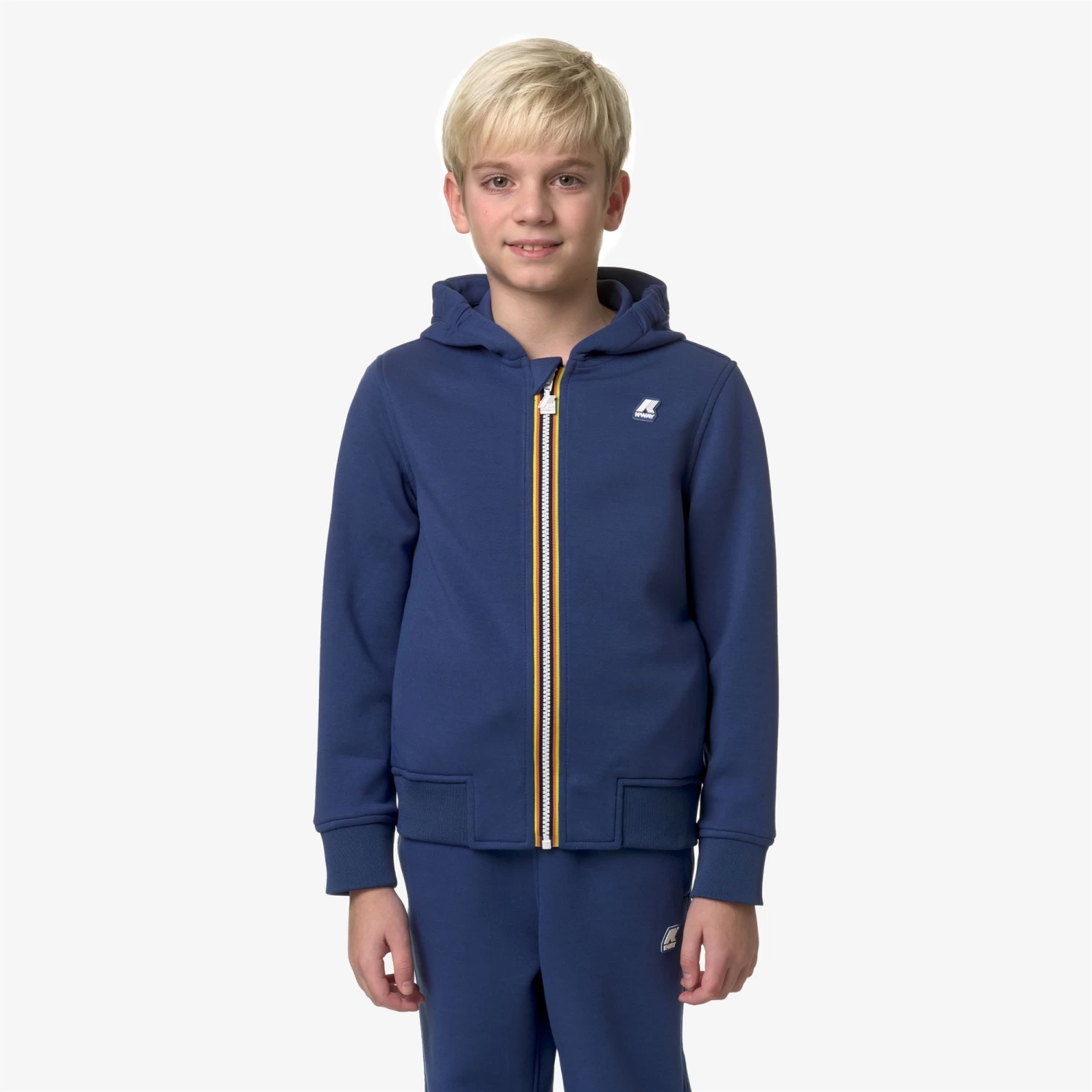 P. RAINER LIGHT SPACER - Fleece - Jacket - Boy - BLUE FIORD - immagine 3