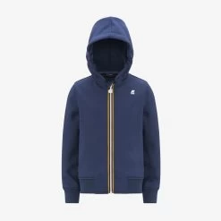 P. RAINER LIGHT SPACER - Fleece - Jacket - Boy - BLUE FIORD